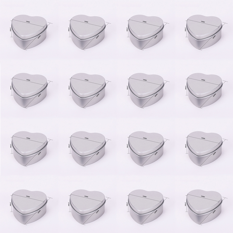 Candle Supplies Glass Jars - Set di 16 barattoli di candela