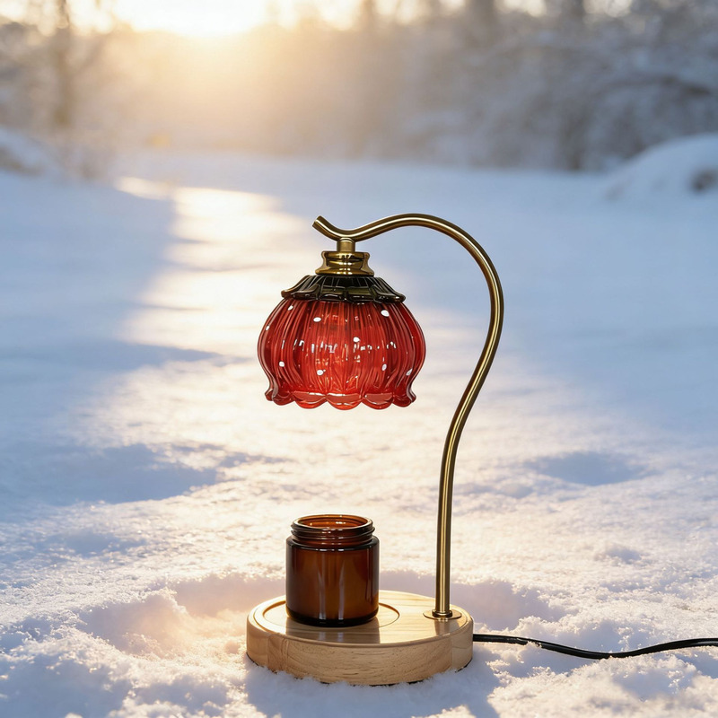Candle Supplies Free Shipping - Lampada Scaldacandele in Vetro Stile Nordico,