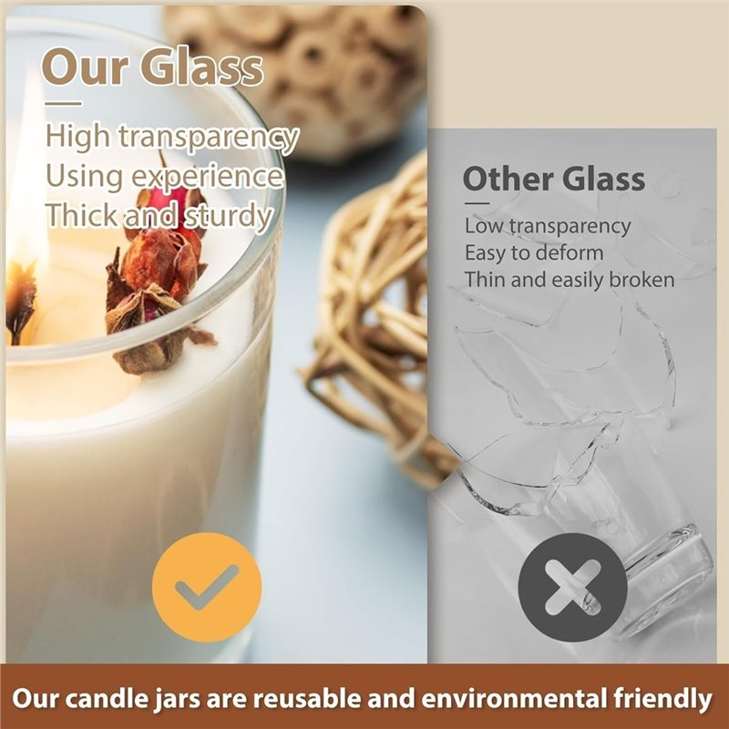 ABVG – Kit per la produzione d - Candle Supplies Glass Jars recensione e prezzo