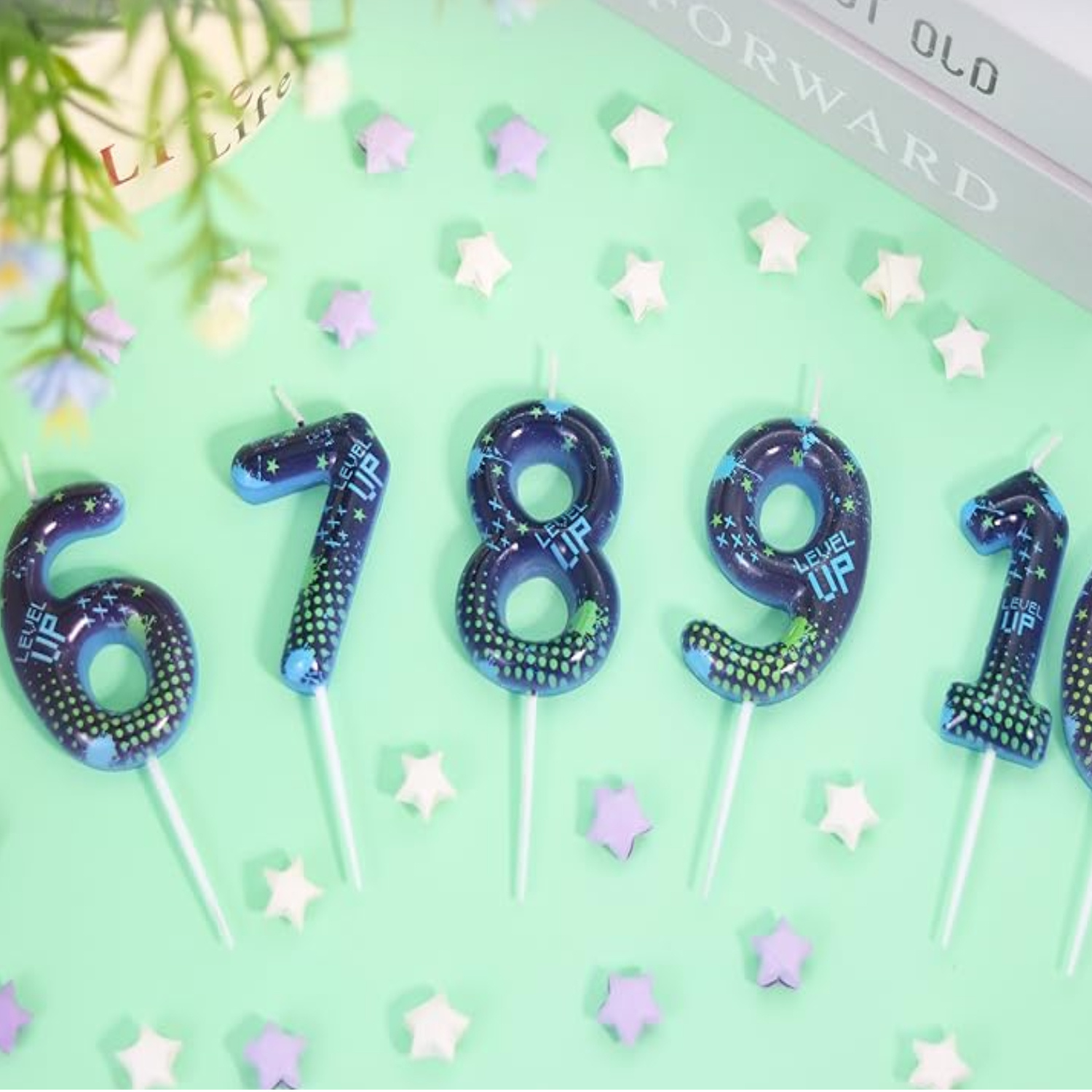 Candeline di compleanno blu Ga - Candle Supply recensione e prezzo